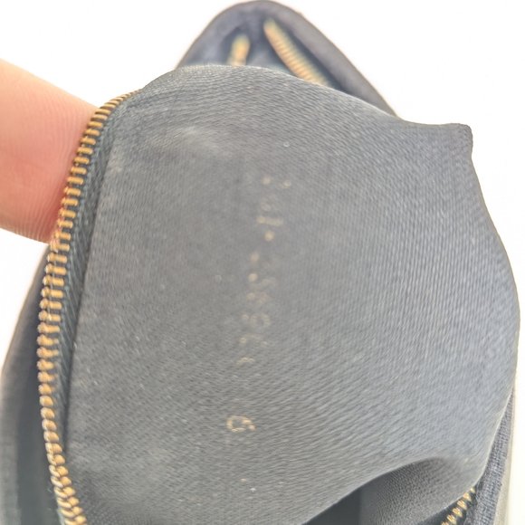 FENDI Black and Taupe Striped Crossbody or Shoulder Bag VTG - Picture 14 of 16